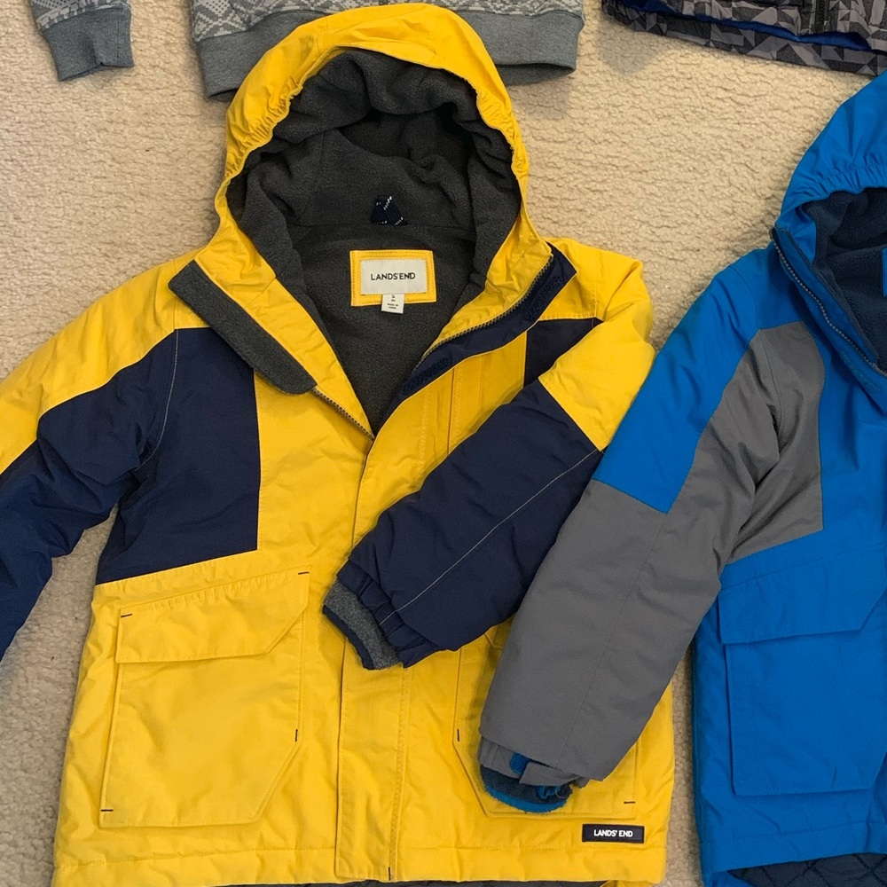 Lands end Squall waterproof winter jacket. size 8H